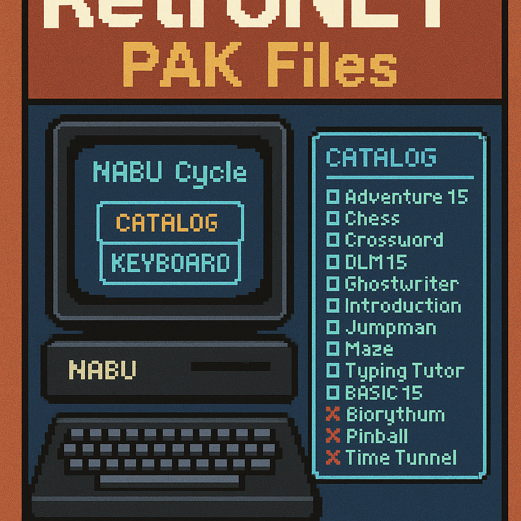RetroNET PAK Files
