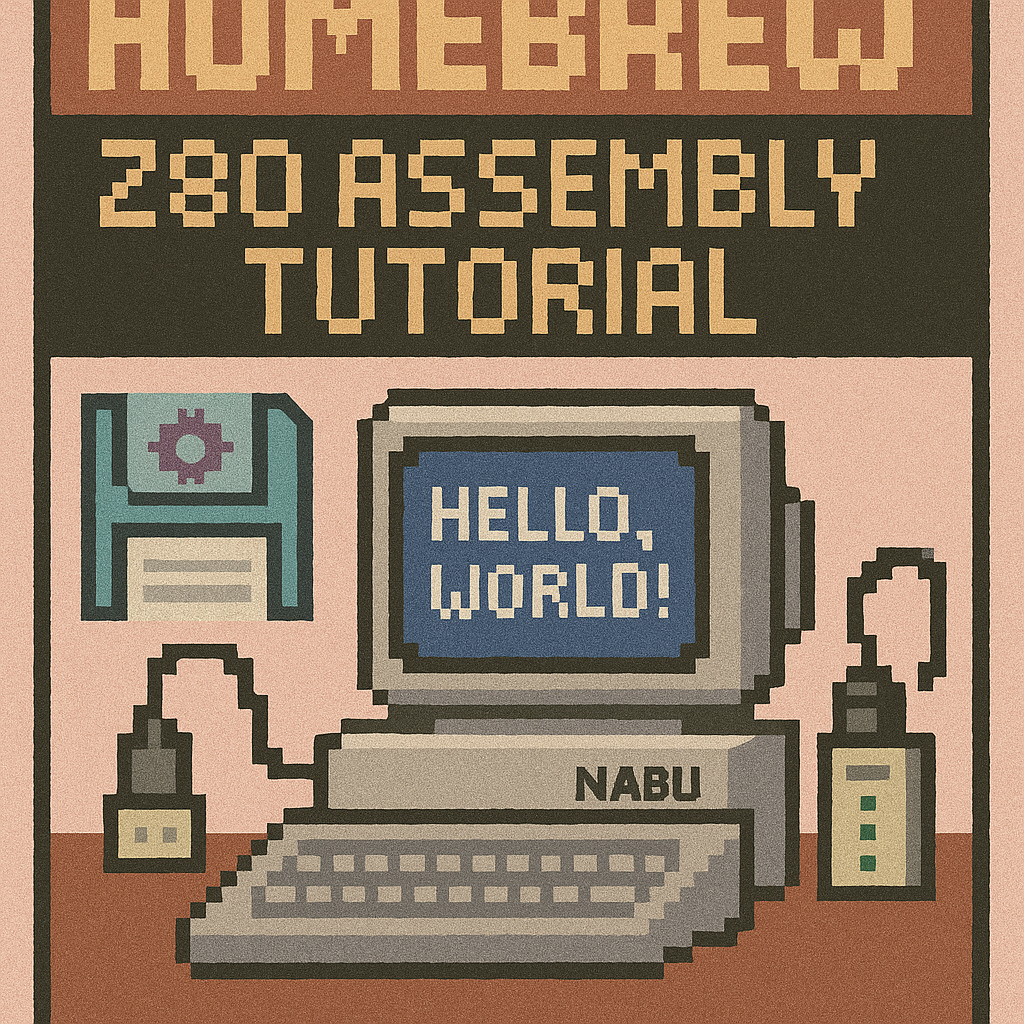 Homebrew z80 Assembly Tutorial